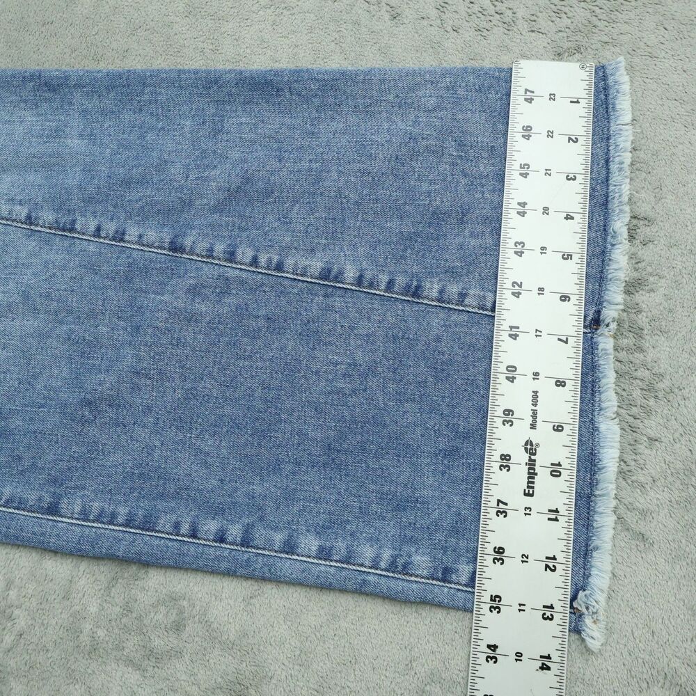 Chico's Jeans Womens Size 2R US-12R High-Rise Slimming Wide-Leg Denim 29" Inseam - Picture 6 of 16